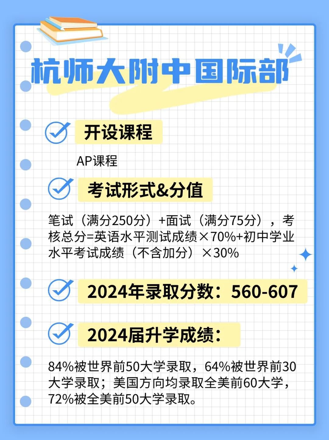 杭師大附中國際部入學攻略參考